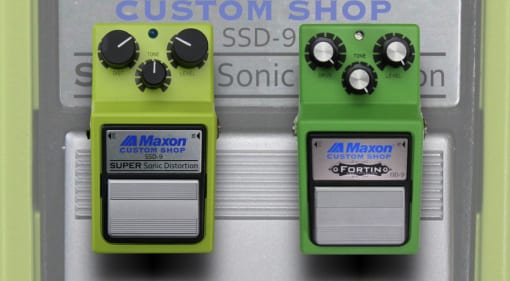 Maxon Super Sonic Distortion SSD-9 and Fortin-Modded OD-9