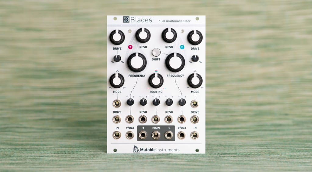 Mutable Instruments Blades: Blissfully edgy duelling filters - gearnews.com