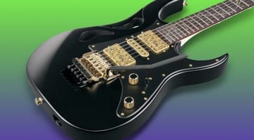 Ibanez Steve Vai PIA3761 goes darker with new Flat Black finish for 2021