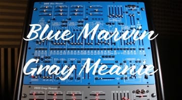 Behringer 2600 Blue Marvin and Gray Meanie