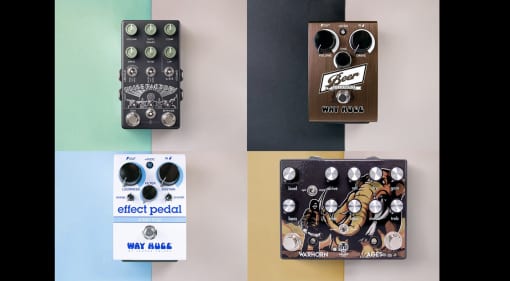 The Pedal Movie Way Huge, Walrus Audio, Z.Vex and Chase Bliss Audio