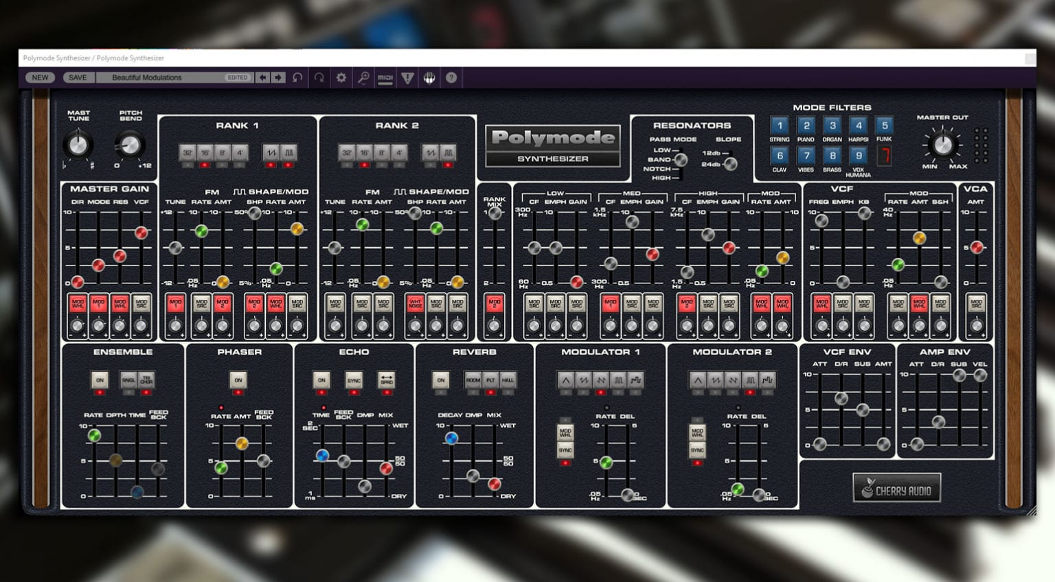 Cherry Audio Polymode Polymoog Synthesizer