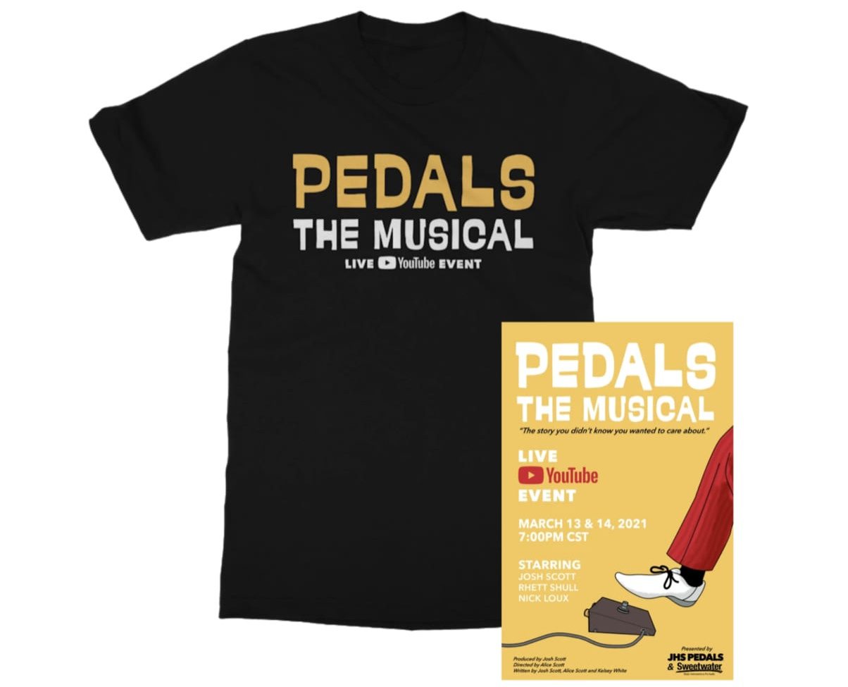 Pedals The Musical merch?