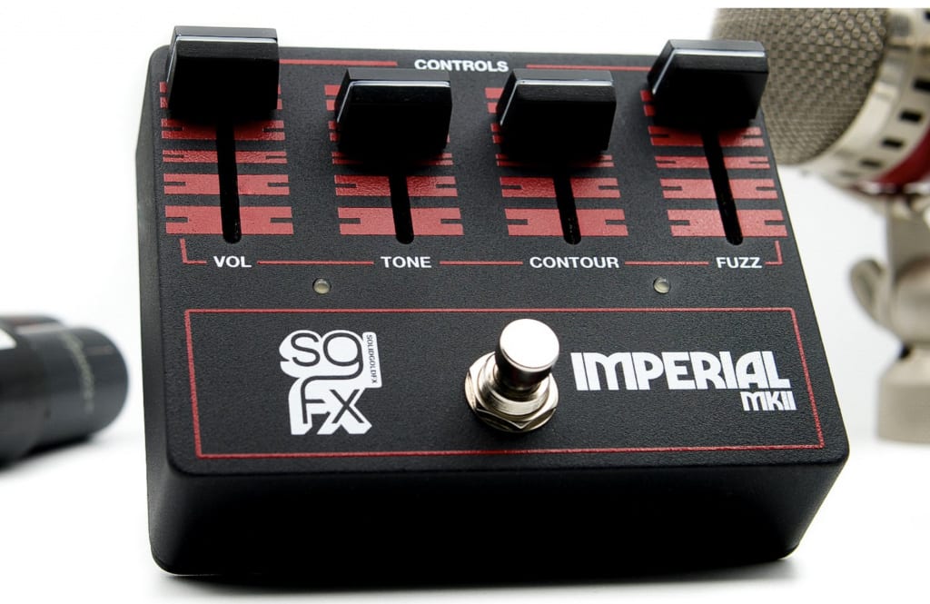 SolidGoldFX Imperial MKII Muff-style Gated Fuzz pedal