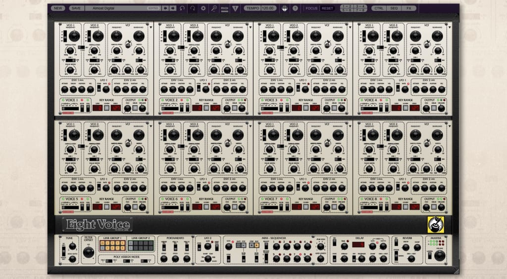 Cherry Audio Eight-Voice