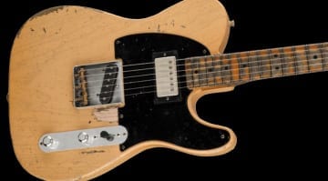 Joe Bonamassa's latest signature guitar, the Fender Custom Shop '51 Nocaster, The Bludgeon