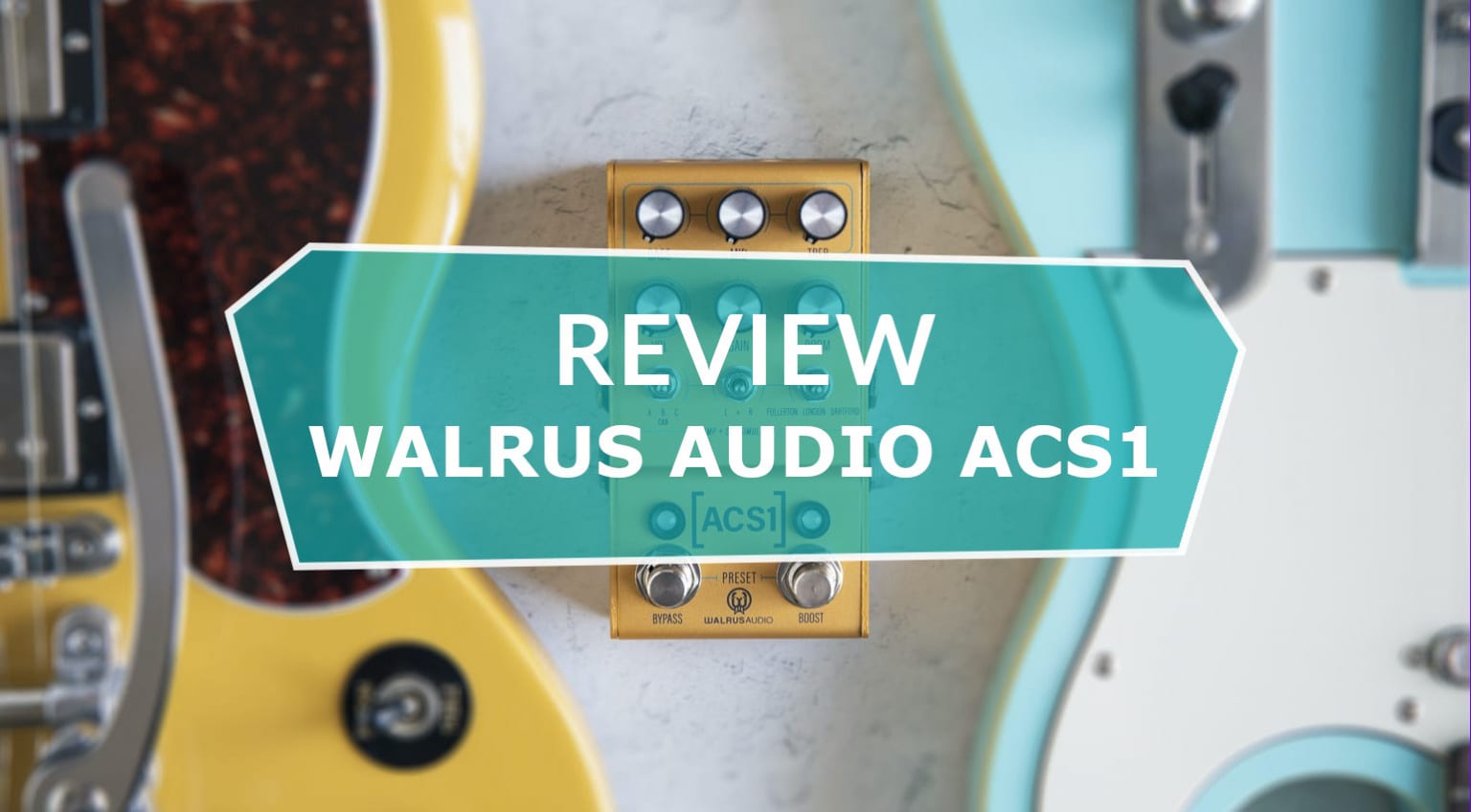 Review: Walrus Audio's ACS1 Amp and Cab Simulator pedal - gearnews.com