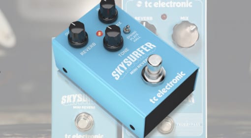 TC Electronic Skysurfer Mini Reverb- A compact yet full sounding digital reverb