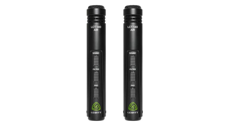 Microfono Lewitt LCT 140 AIR – Cardioide A Condensatore A Diaframma Piccolo, Con Switch AIR/FLAT, Filtro Passa-alto E Pre-attenuatore