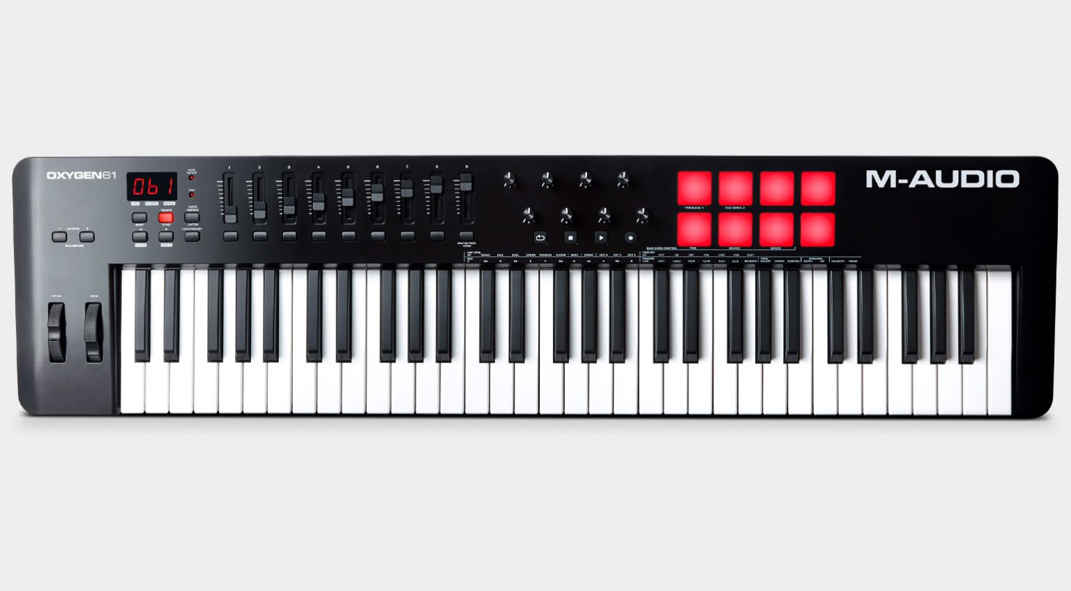 M-Audio introduces 5th-generation Oxygen MKV keyboard controllers