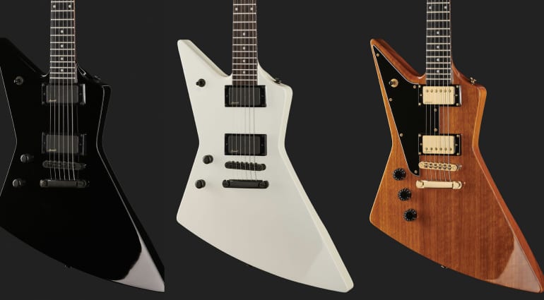 Affordable new Harley Benton axes for Left-handed rockers EX-76 and EX-84