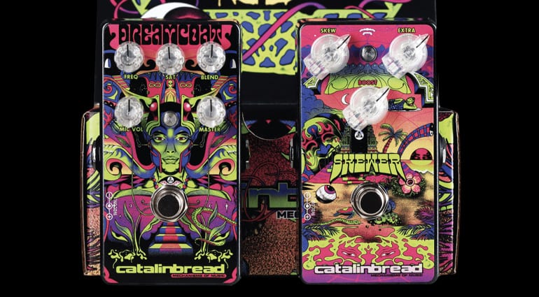 Catalinbread's Ritchie Blackmore inspired Dreamcoat and Skewer pedals