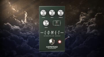 Hamstead Comet Interstellar Driver from preamp to all out fuzz in one pedal