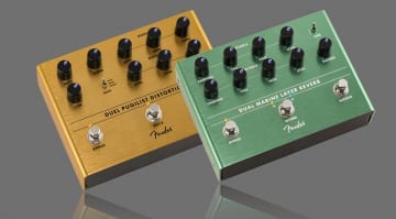 New Fender Duel Pugilist Distortion and Dual Marine Layer Reverb