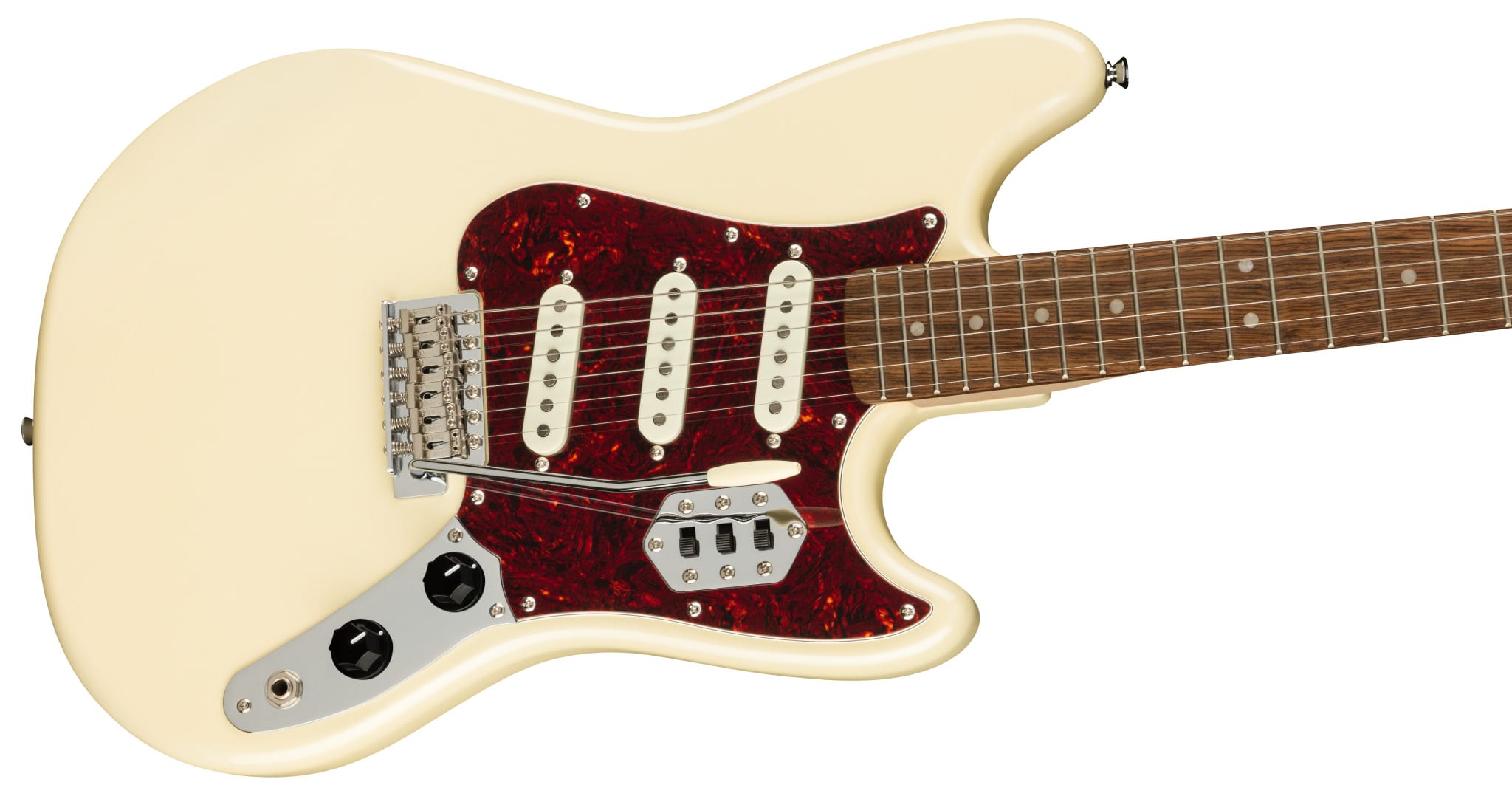 Squier Paranormal Range Cyclone in Pearl White