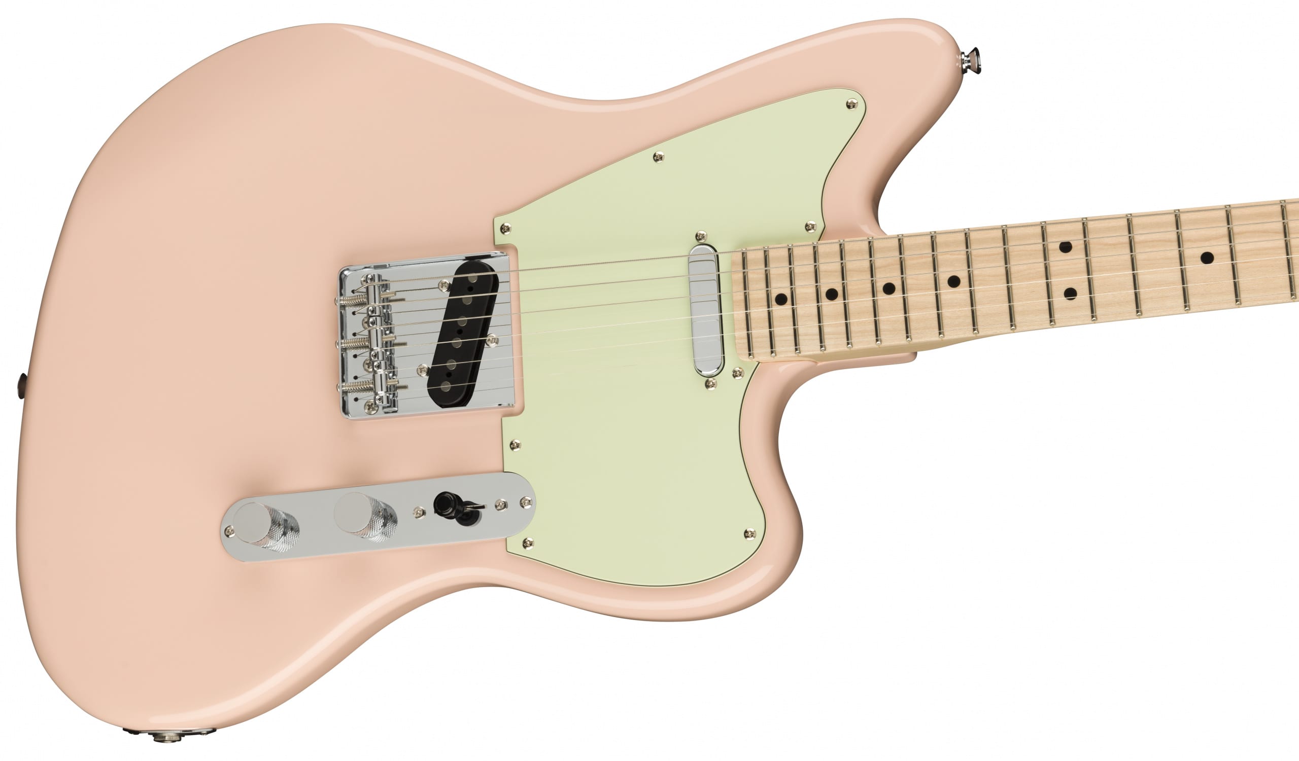 Squier Paranormal Range Offset Tele Shell Pink