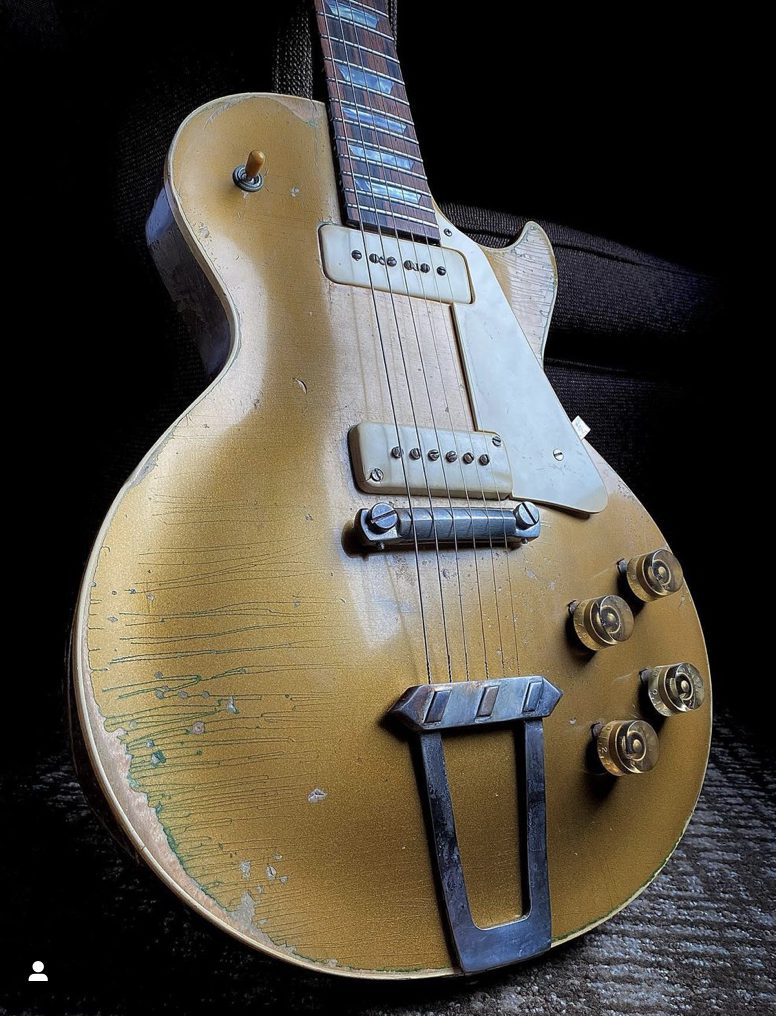 Dorothy the restored 1952 Gibson Les Paul Goldtop