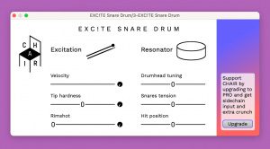 CHAIR Excite Snare Drum
