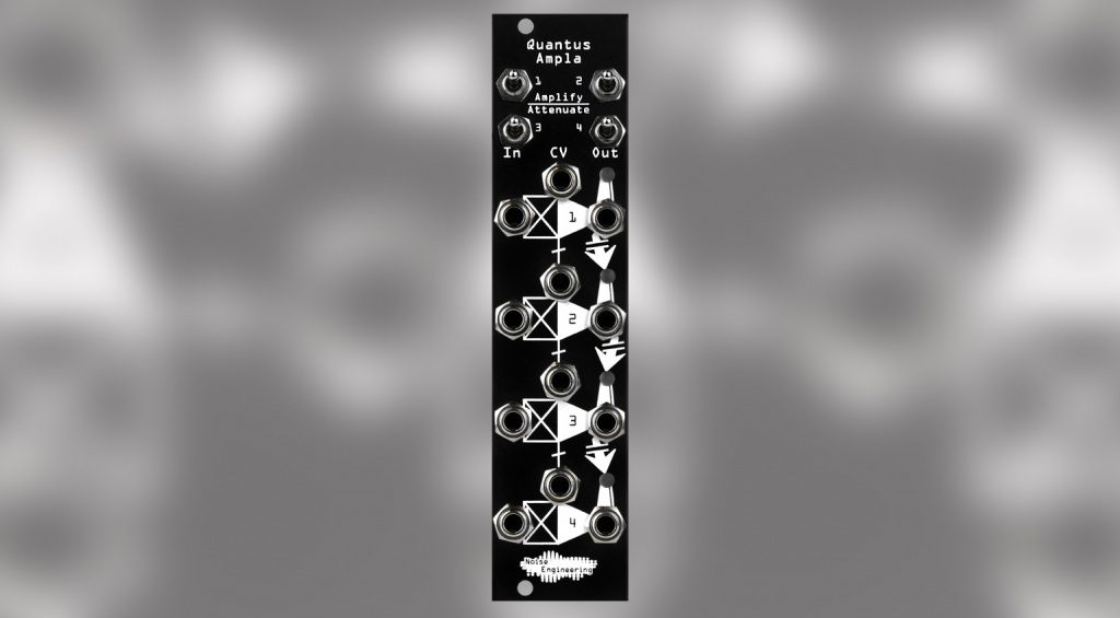 Quantus Ampla Noise Engineering’s new quad VCA has many uses