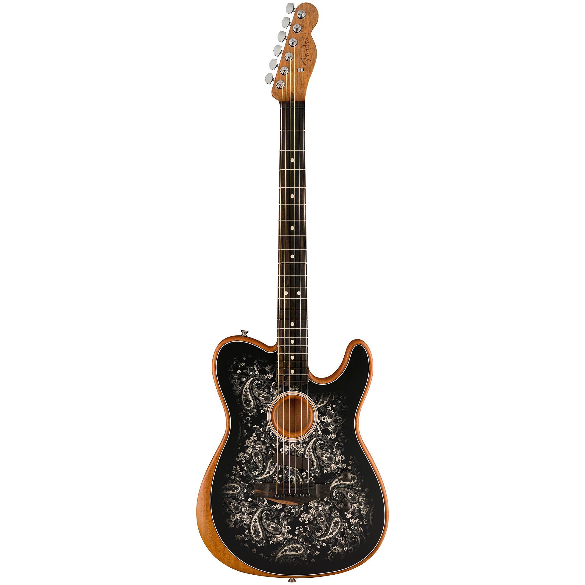 Fender Acoustasonic Tele Black Paisley ltd. Edition