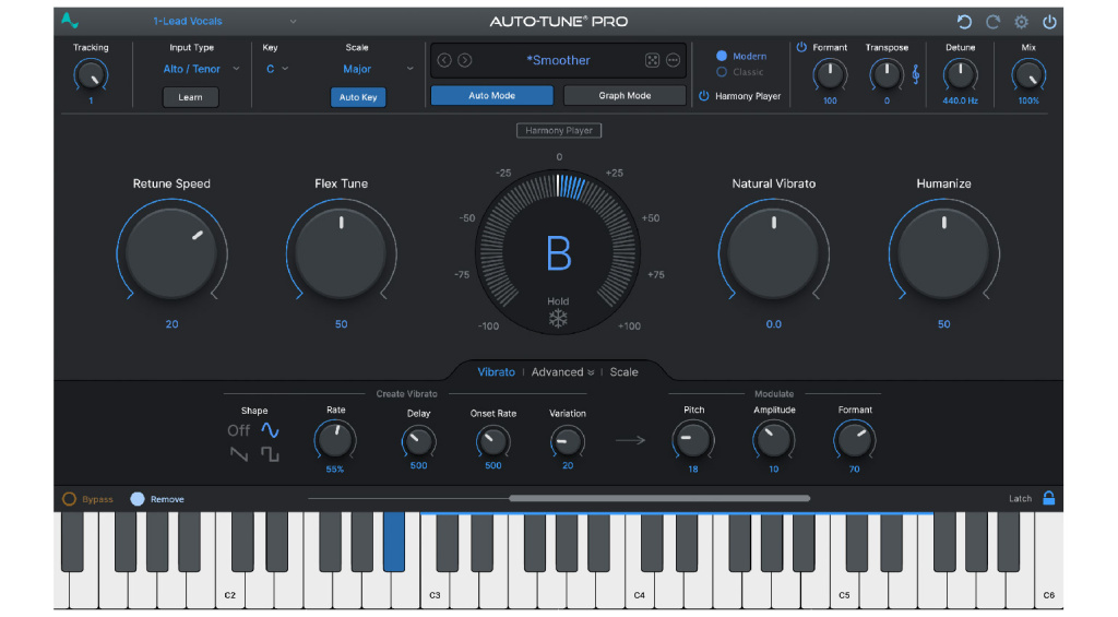 The Best Pitch Correction Plugins: Antares AutoTune