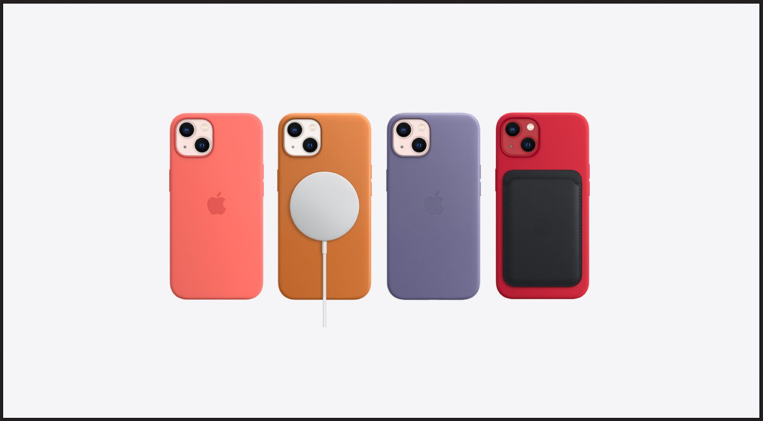 The iPhone 13 range of accessories