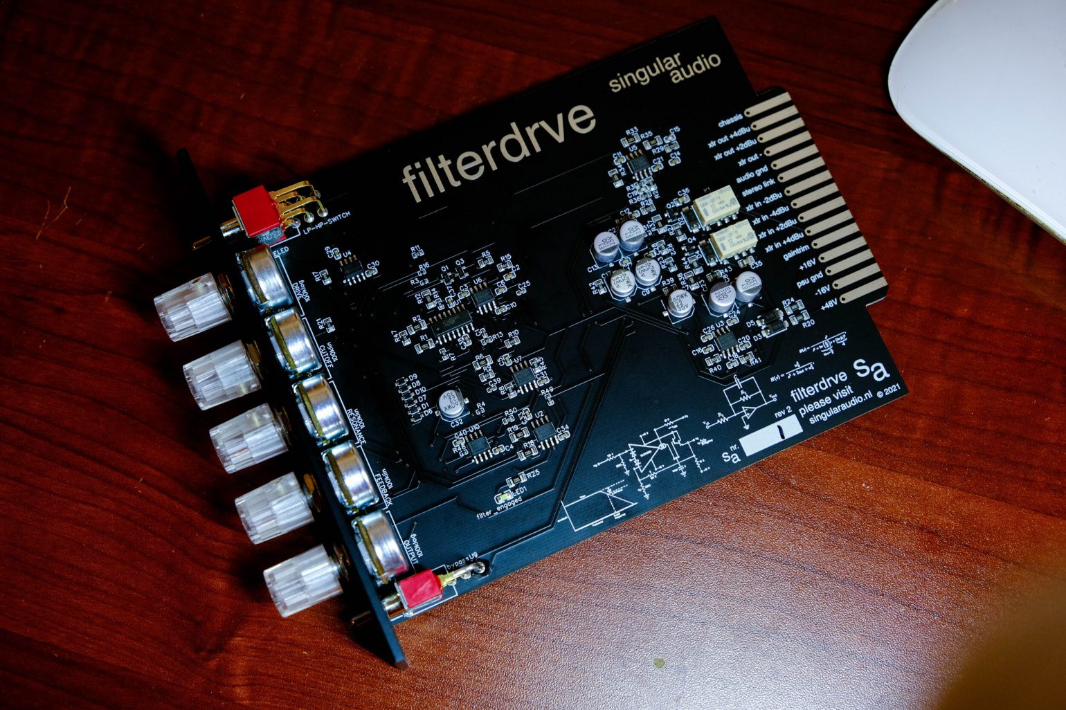 Singular Audio filterdrve board
