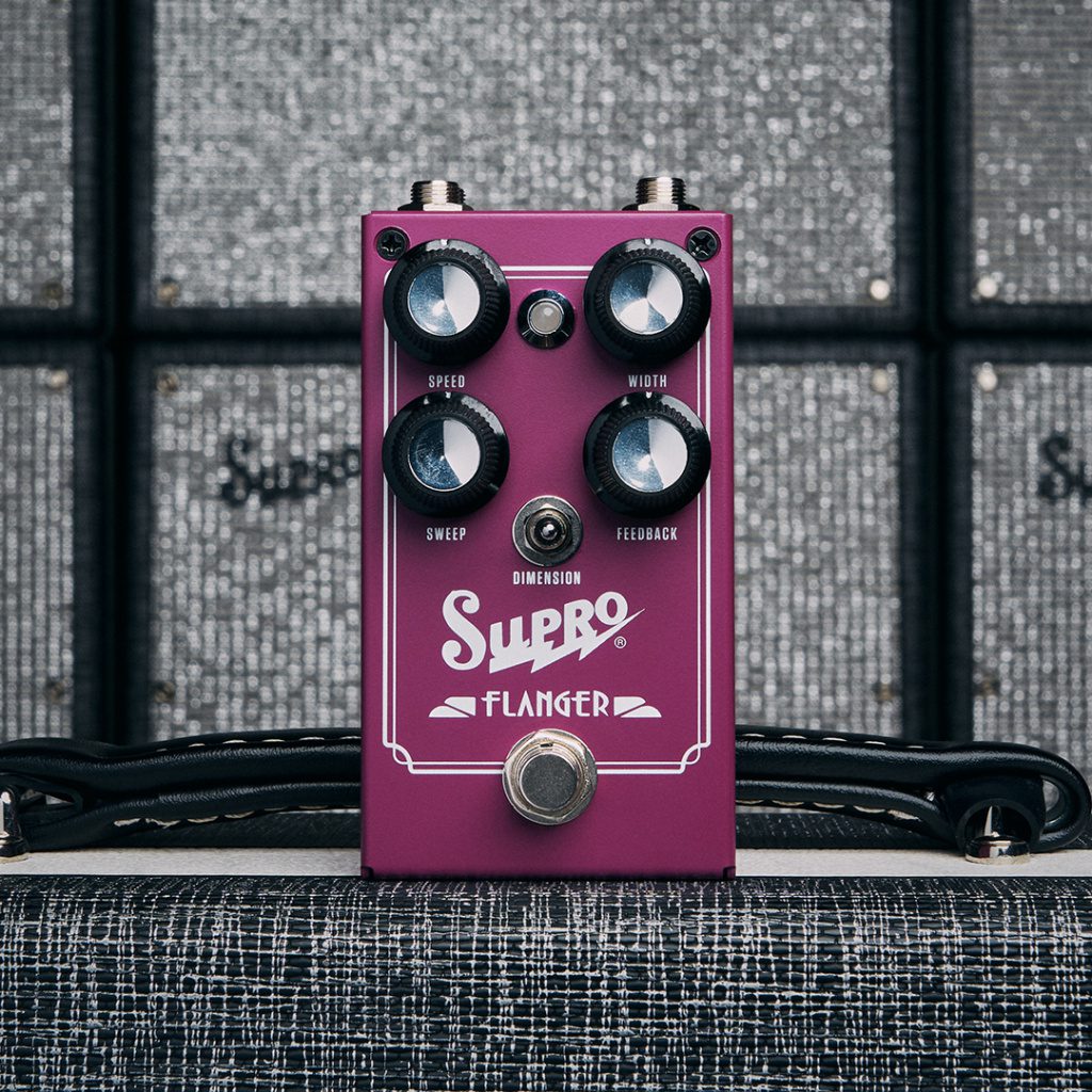 Supro Flanger with Dimension switch