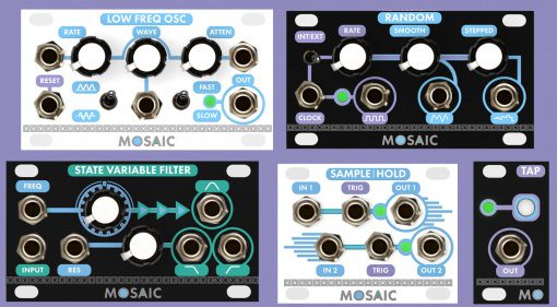 Mosaic 1U Modules