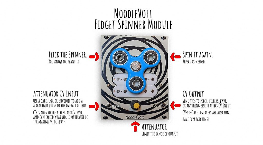 NoodleVolt Fidget Spinner