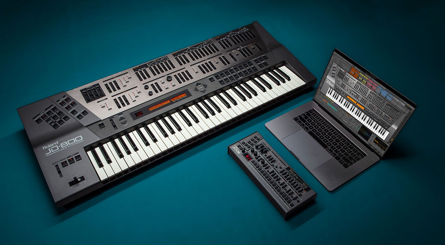 Roland JD-08 and JD-800