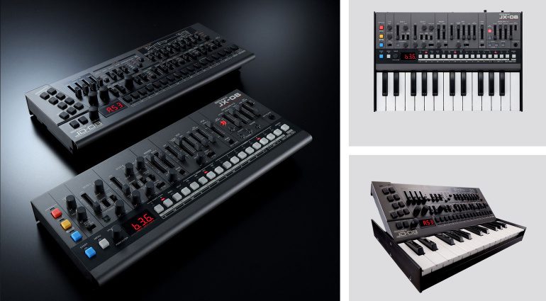 Roland JD-08 and JX-08
