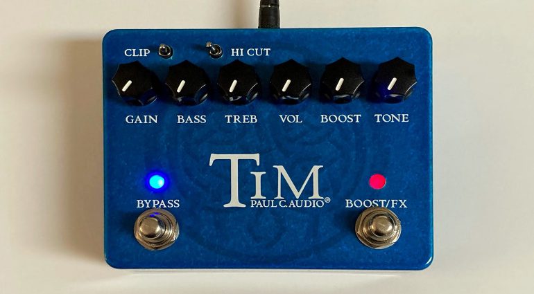 Tim V3 Overdrive pedal teased by Paul Cochrane - gearnews.com