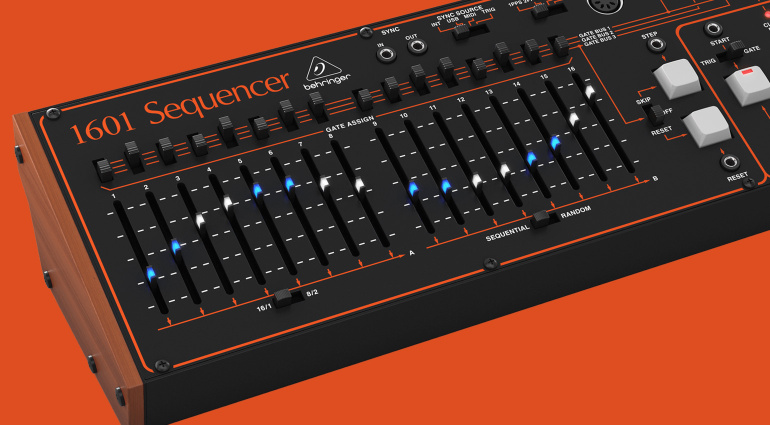 Behringer 1601 Sequencer teaser
