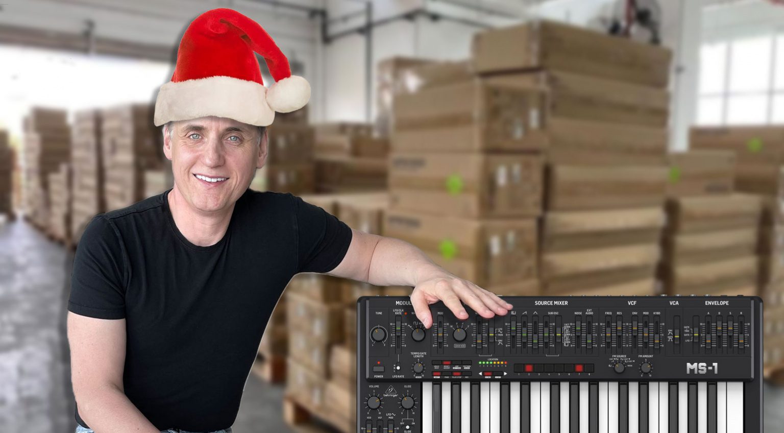 Behringer follows through on "1000 Synths for Kids" pledge and then