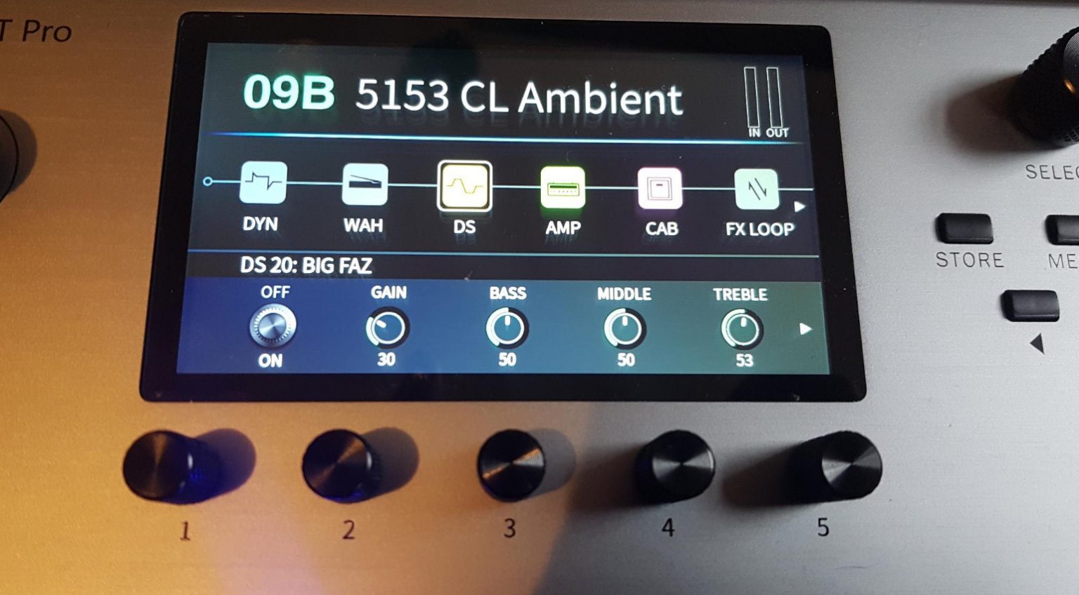 First Look Review Harley Benton DNAfx GiT Pro Digital MultiFX and