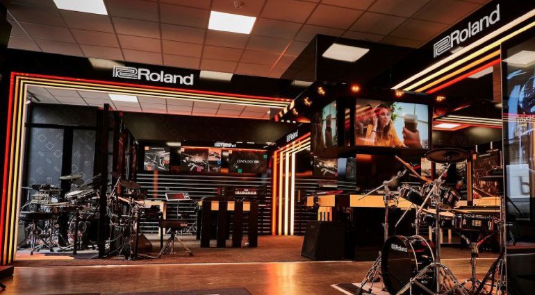 The new Roland stores.