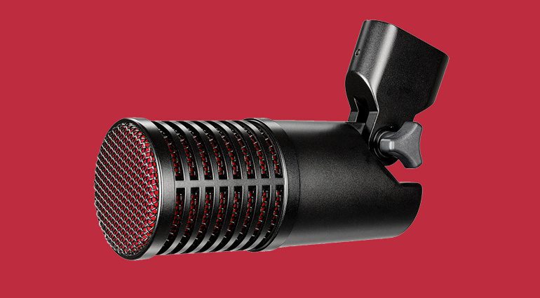 sE's new DynaCaster active dynamic microphone