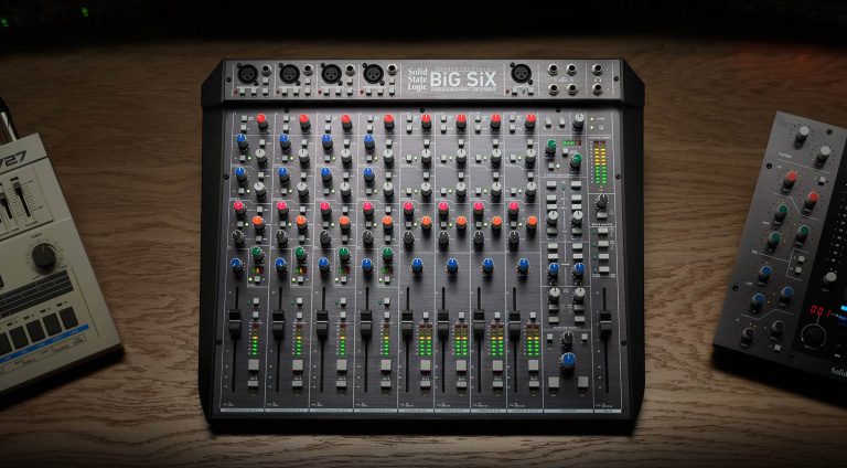 SSL Big SiX: 12-channel Analog Dream Desk For Hybrid Studios - Gearnews.com