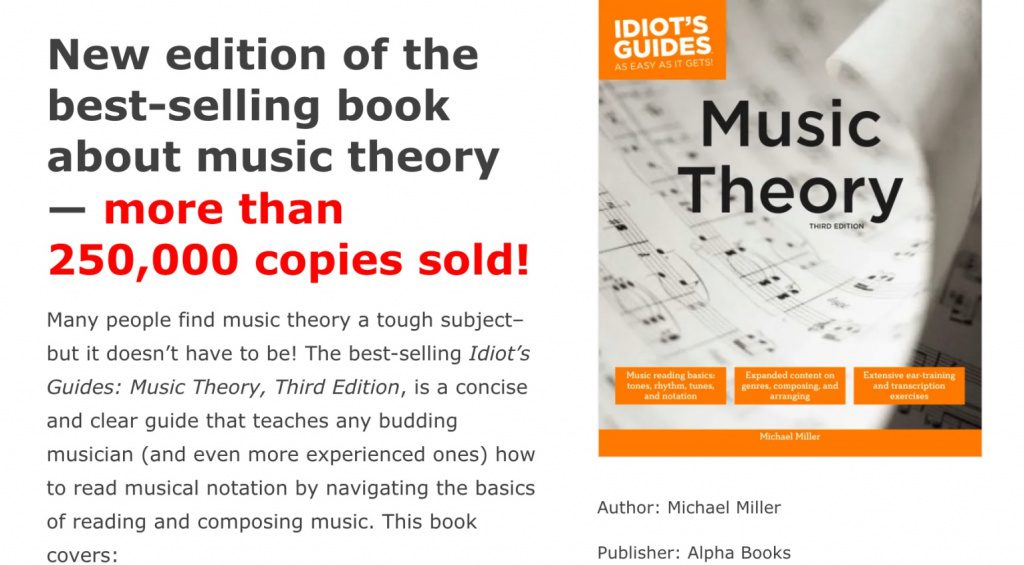 01 Complete Idiot's Guide to Music Theory
