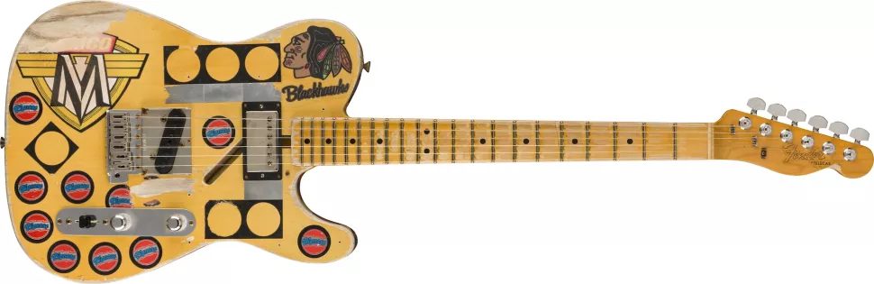 Fender Custom Shop Terry Kath's heavily customized 1966 Telecaster