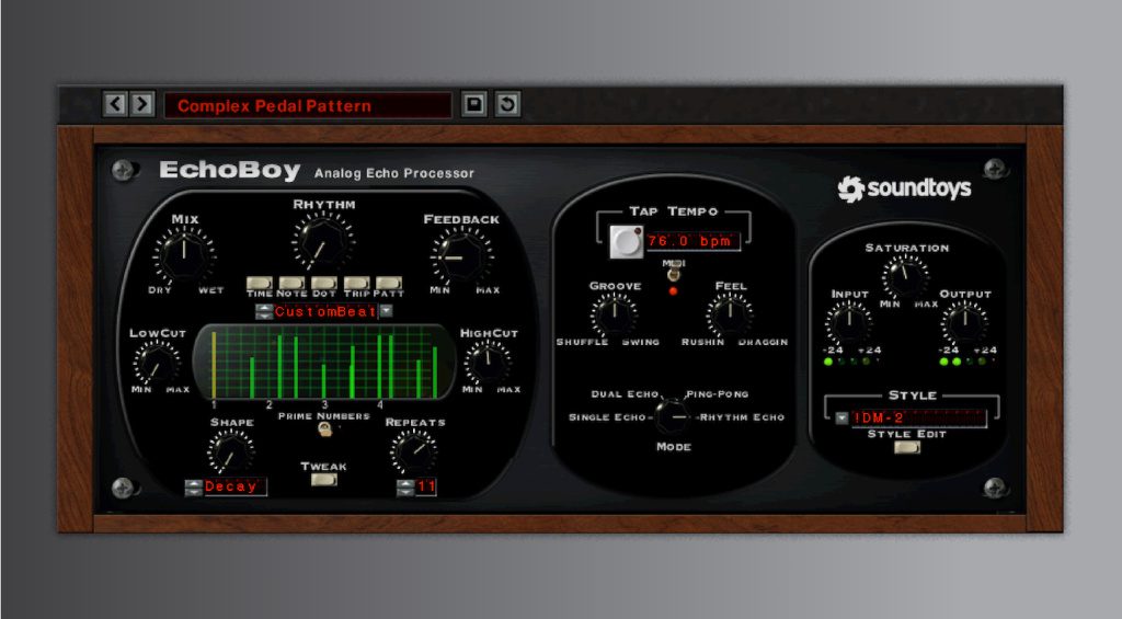 Best Delay Plugins: Soundtoys EchoBoy