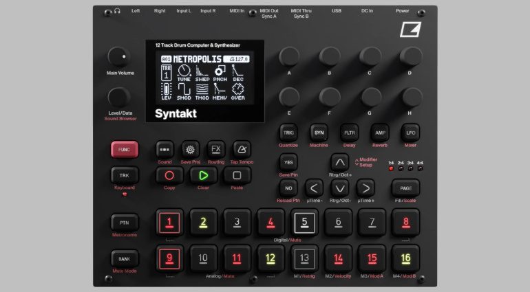 Elektron Syntakt Update: 4 New Machines! - gearnews.com
