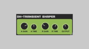 Free plug-ins DH-TransientShaper