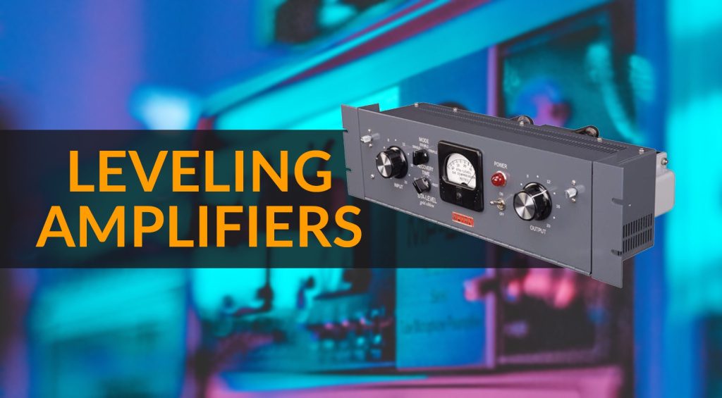 Why do we still use leveling amplifiers during recording?