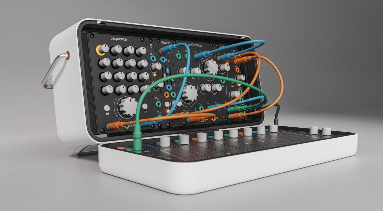 Opto Stunning Westcoast style portable modular synthesizer from Rob