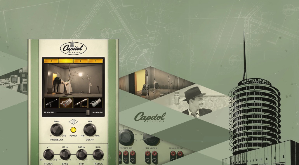 Algorithmic vs Convolution Reverb: UAD Capitol Chambers