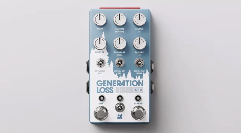 Chase Bliss Generation Loss MKII- 2-in-1 stereo magnetiser