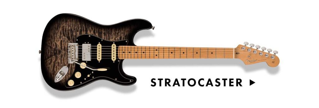 Stratocaster in Ebony Burst