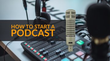 How to start a podcast.